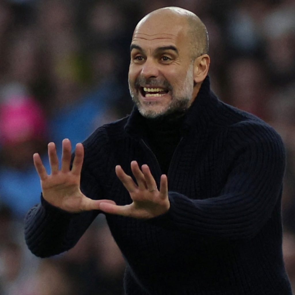 Biggest title: following victories, Pep Guardiola issues a warning to Man City, Tottenham, Liverpool, and Arsenal.