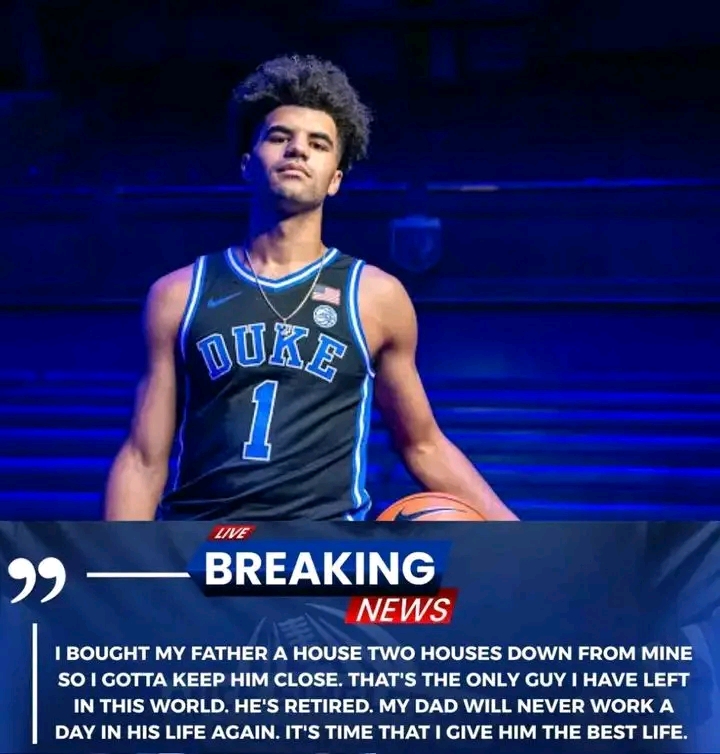 Duke Star Cayden Boozer Drops Jaw-Dropping Surprise on Dad!